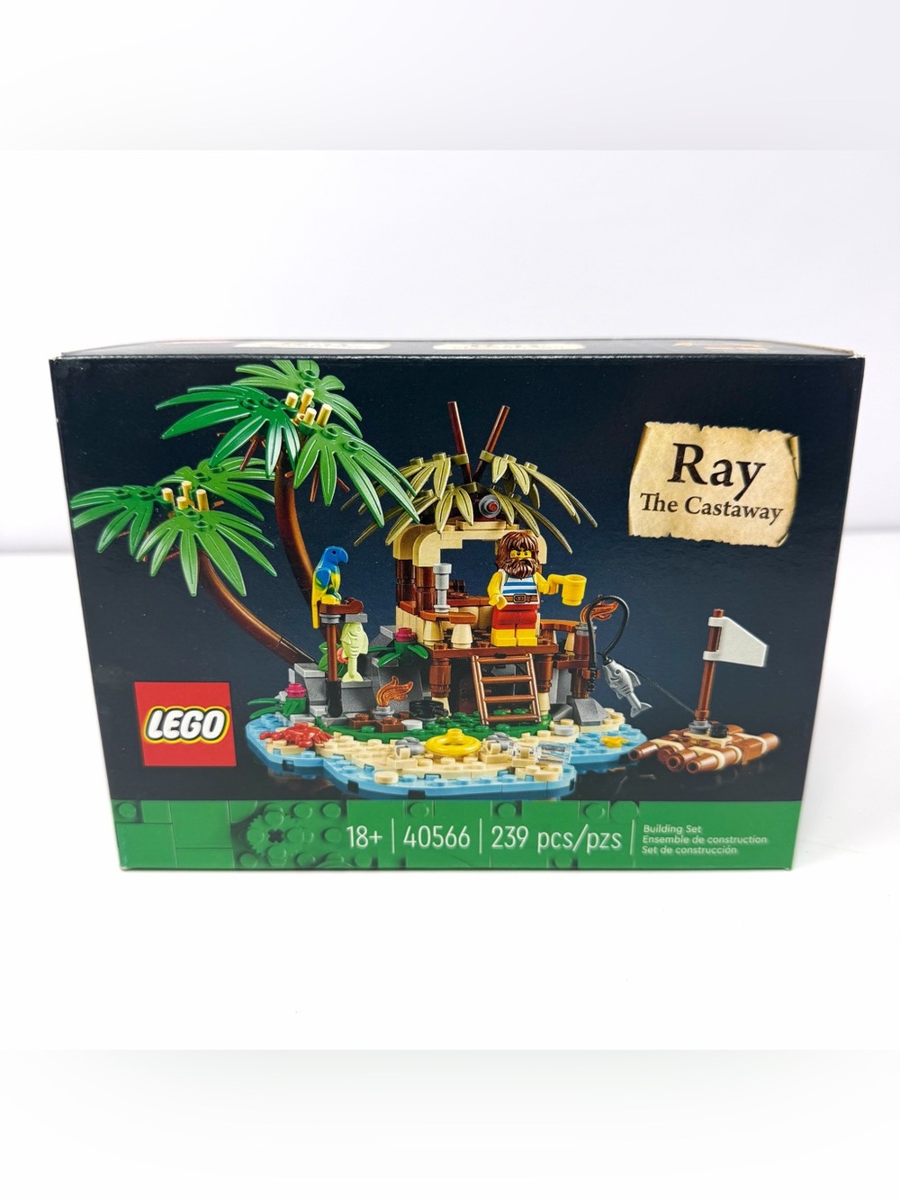 LEGO "Ray The Castaway" Set 40566 New Sealed Retired - Limited Edition Brand NEW